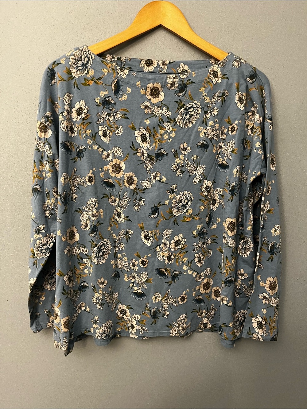 J. Jill Floral Boatneck T-Shirt
